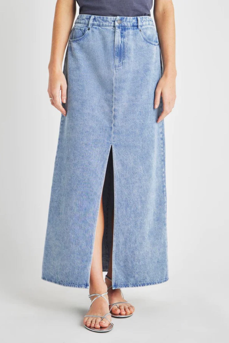 Splendid - Rhiannon Denim Maxi Skirt