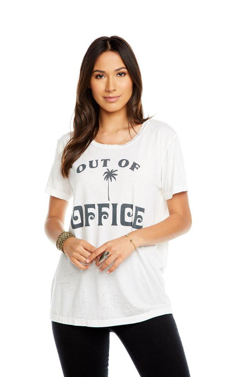 Chaserbrand - Out of Office White Tee - HeidiHo2