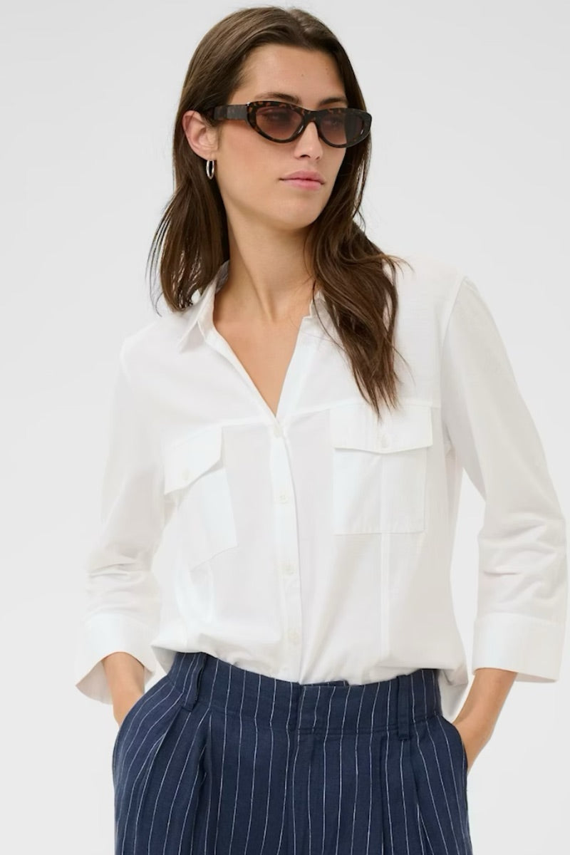 Part Two - Anise PW Shirt in White
