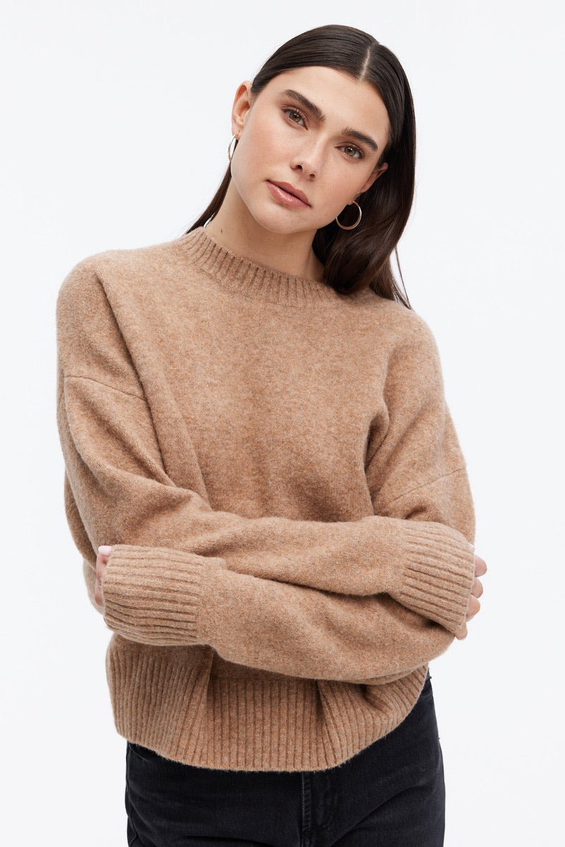 CHRLDR - Pull parfait en camel