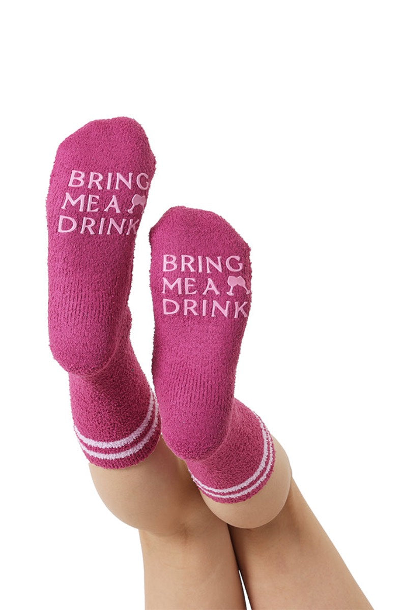 Drink Fuzzy Crew Socks