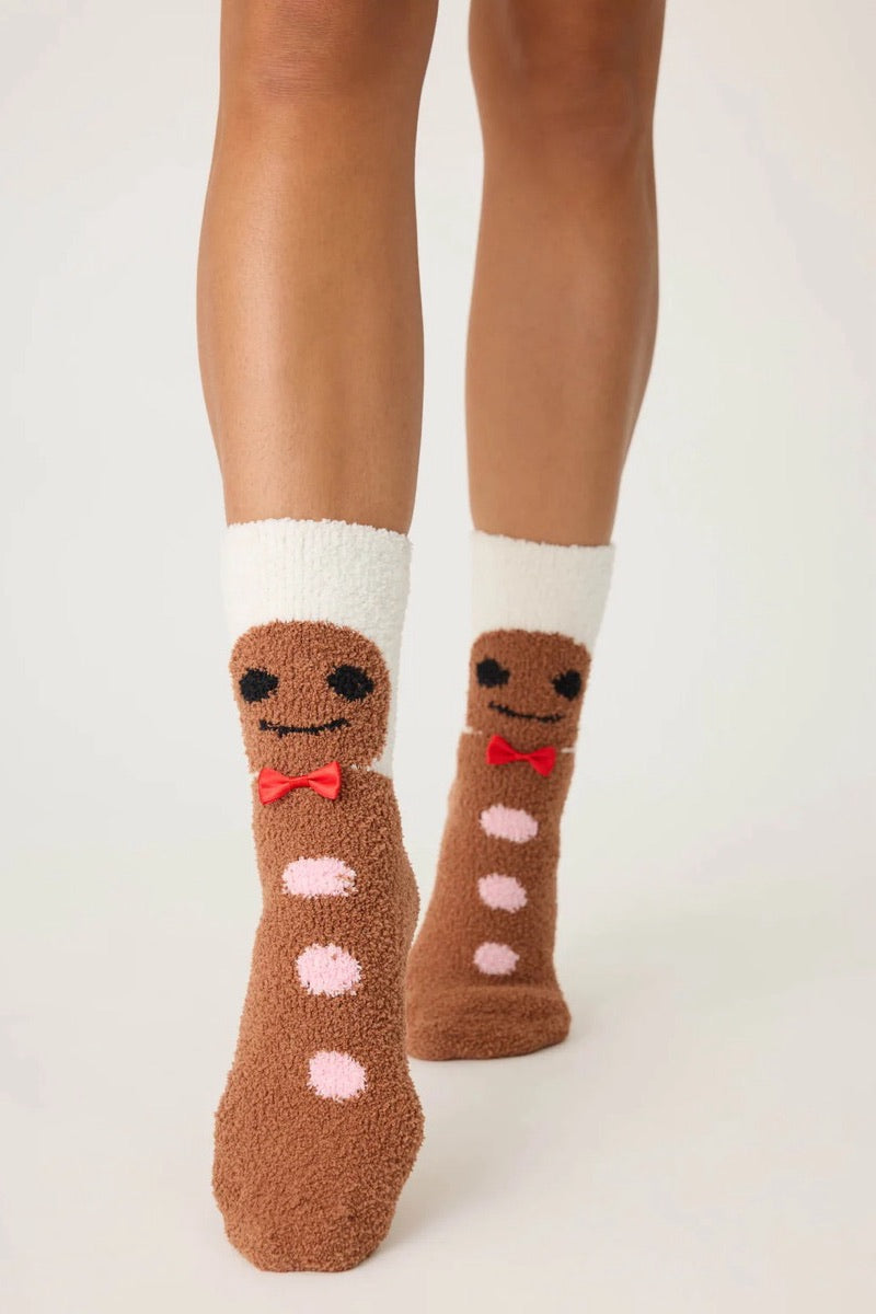 Gingerbread Socks from PJ Salvage @Heidi-Ho2 Toronto in Yorkville Village