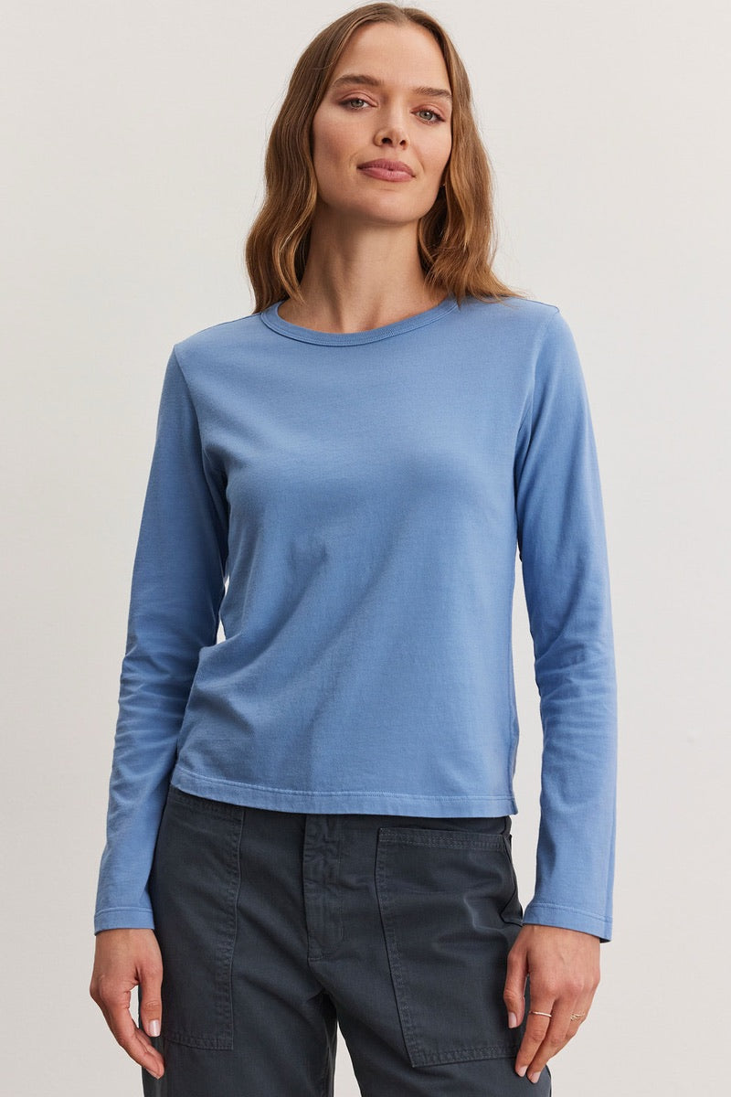 Velvet - Susanna Tee in Atlas