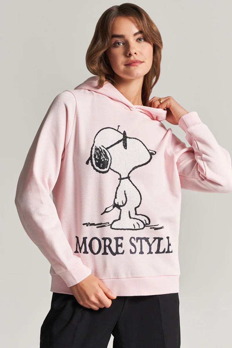 Princess Goes Hollywood - Snoopy Hoodie in Light Pink