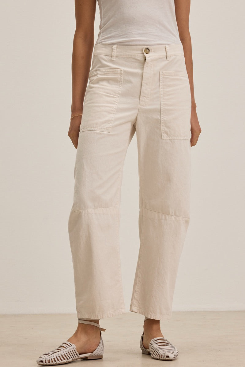 Velvet - Brylie Sanded Twill Pant in Bisque