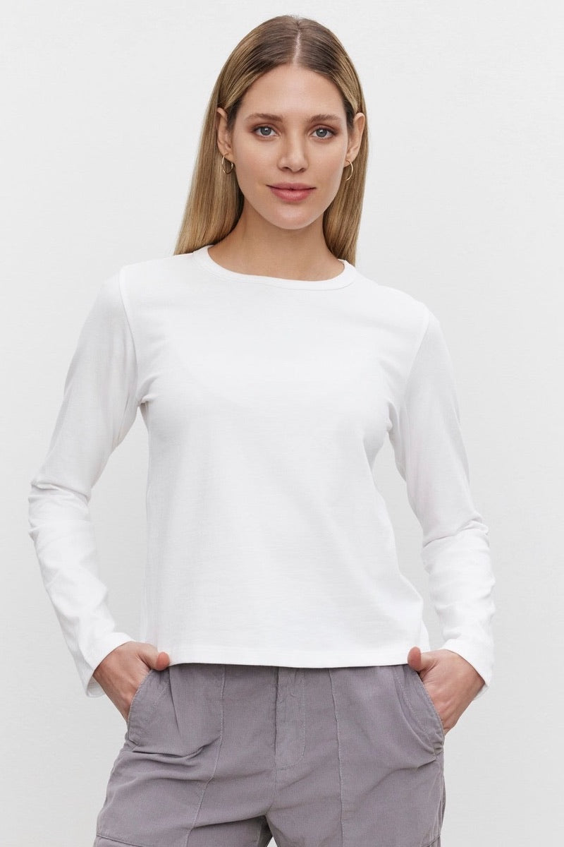 Velvet - Susanna Top in White