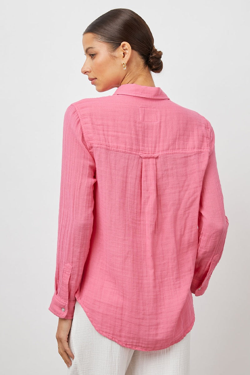 Rails - Ellis Shirt in Malibu Pink
