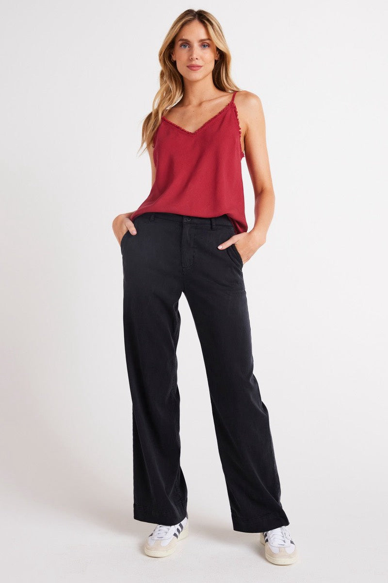 Bella Dahl - Sydney Wide Leg Pants in Vintage Black