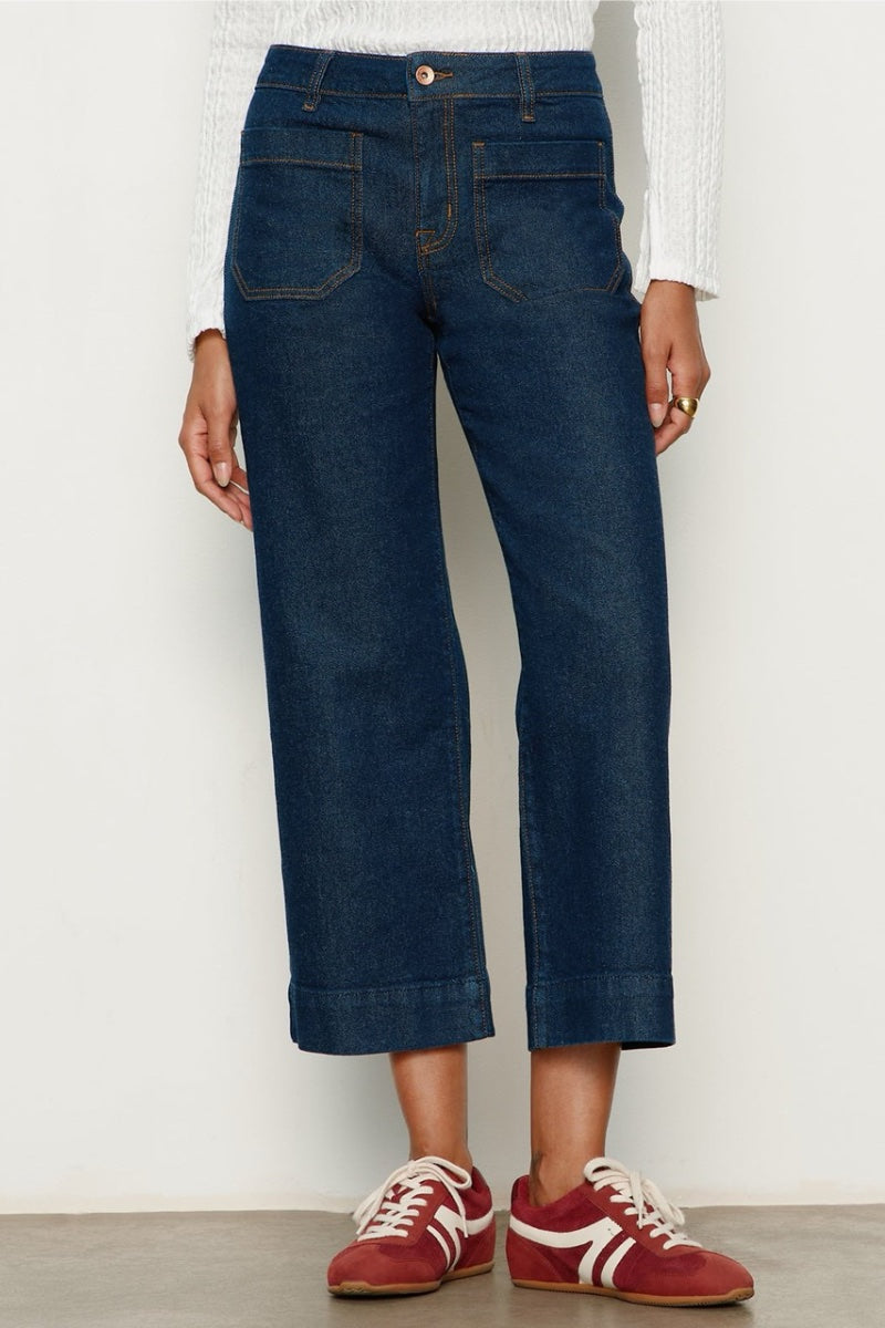 Sanctuary -  The Marine Denim Pant in Magnetic