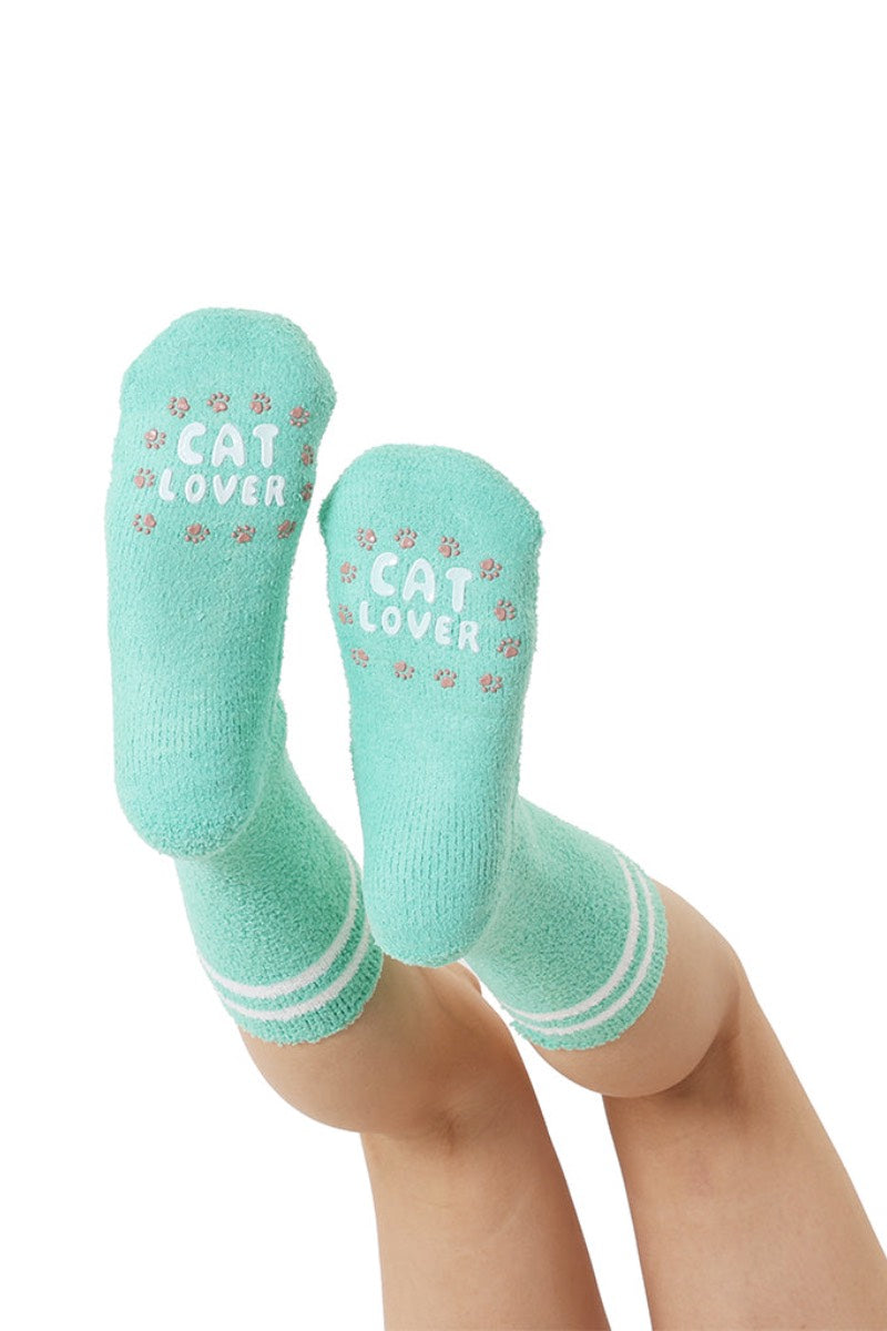 Chaussettes à poils longs pour amoureux des chats