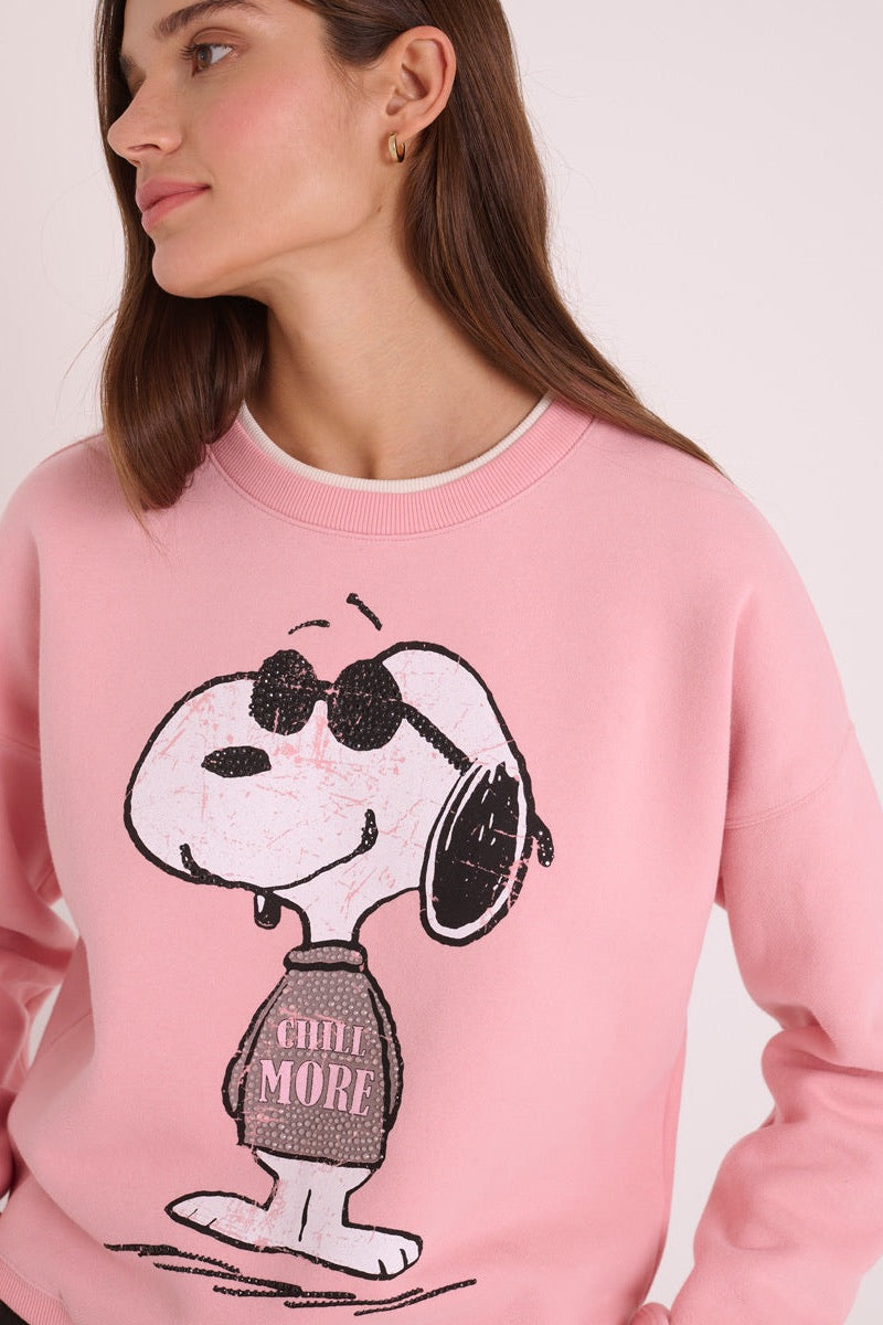 Princess Goes Hollywood - Snoopy Pullover in Tea Rose
