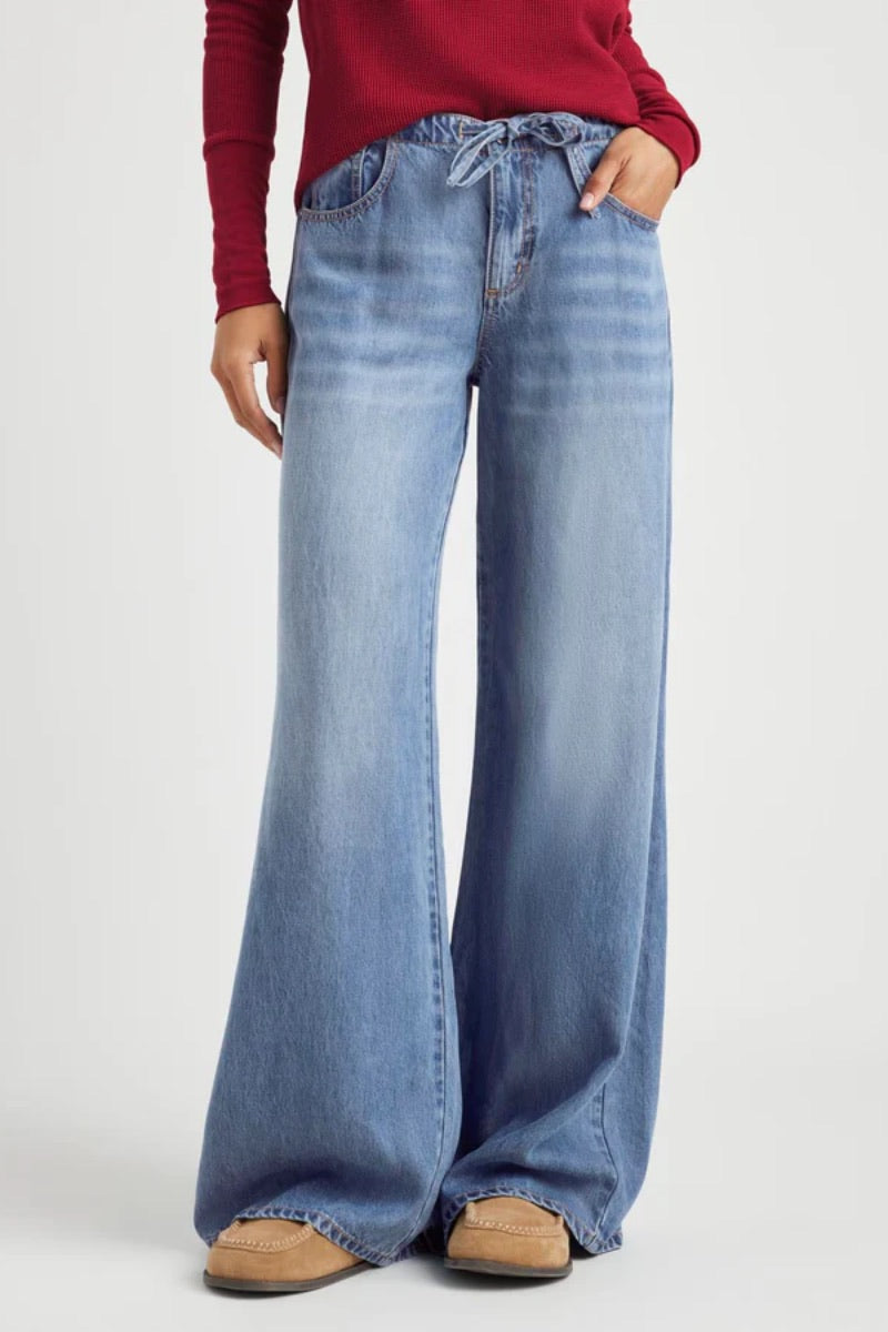 Heidi Ho2 - Spendid - Lounge Denim Pant in Indigo