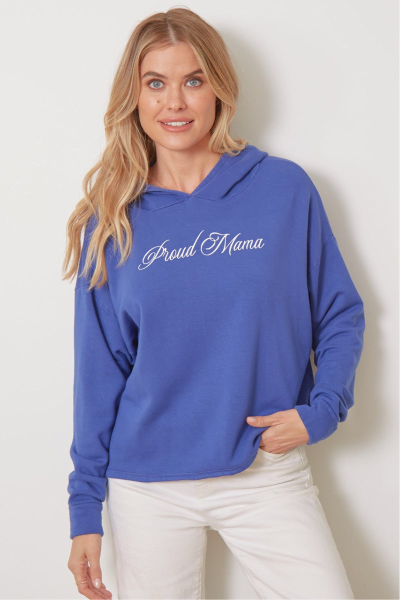 Goodhyouman - Shelby Proud Mama Pullover in Sodalite Blue @Heidi-Ho2 Toronto