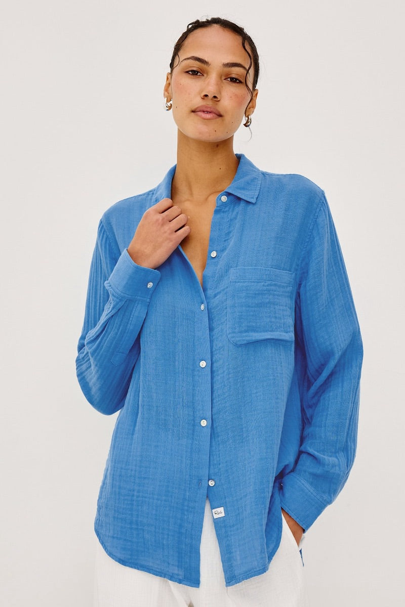 Rails - Ellis Shirt in French Blue