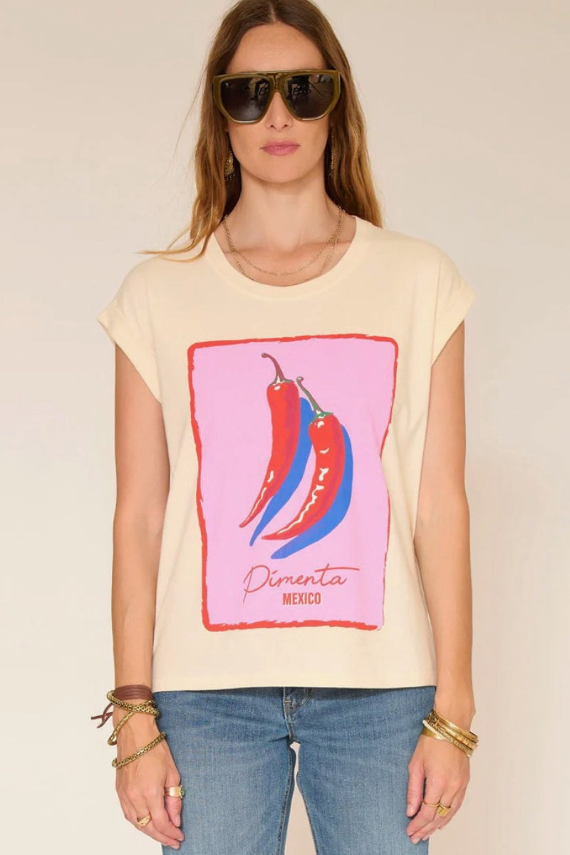 MKT - Tilment Tee Shirt in Natural