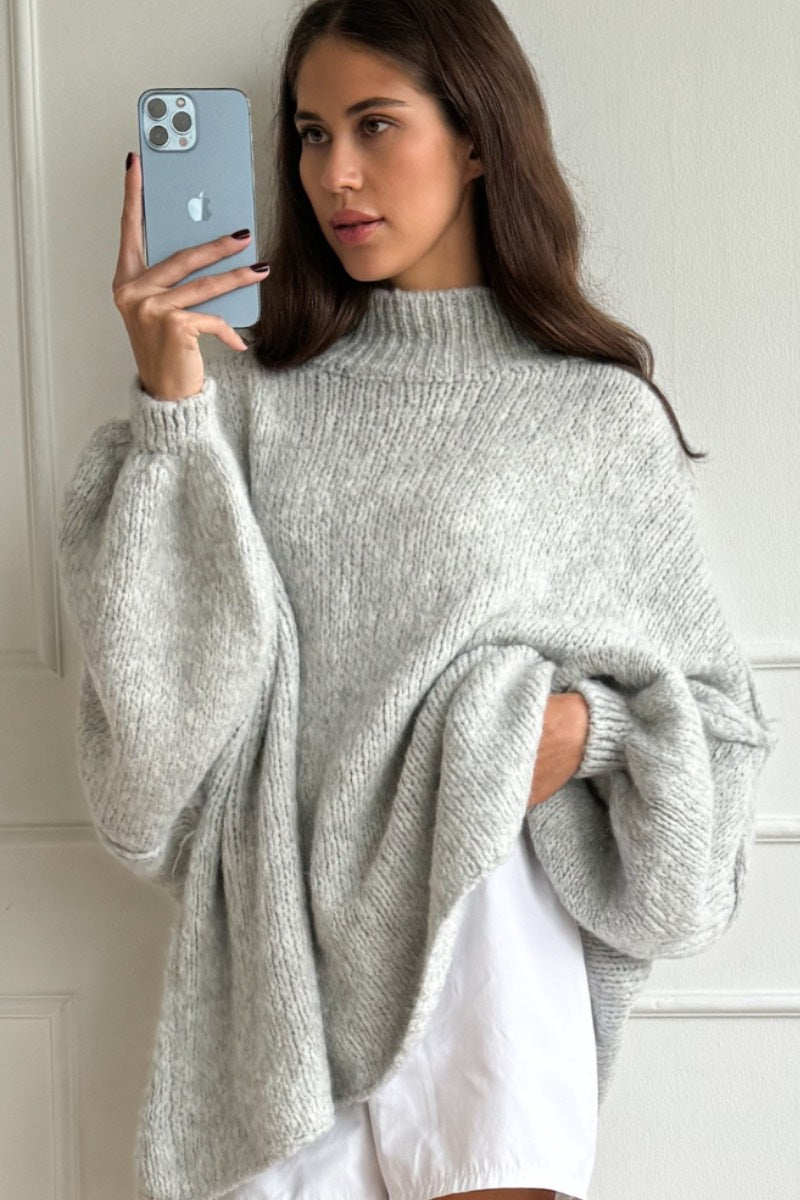 Charli -Layla Sweater in Grey