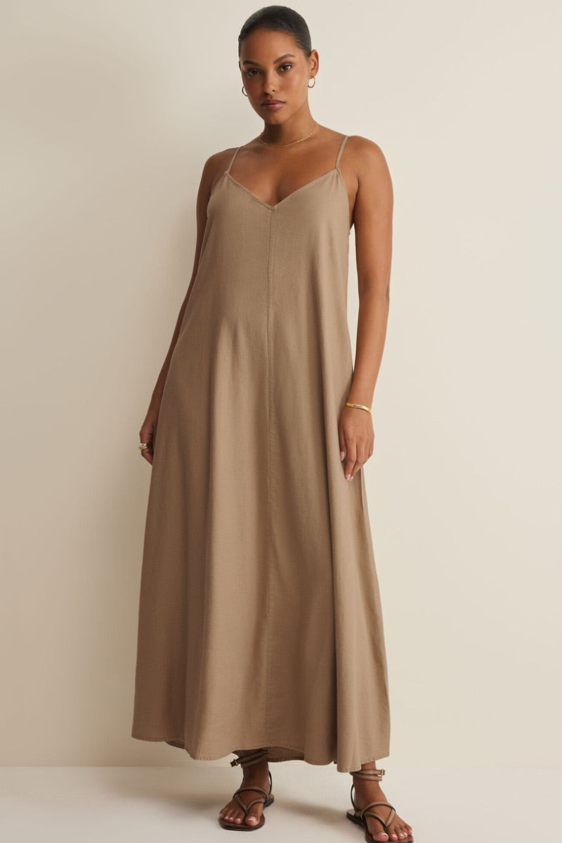 Z Supply - Robe Midi Sandcomber en Taro