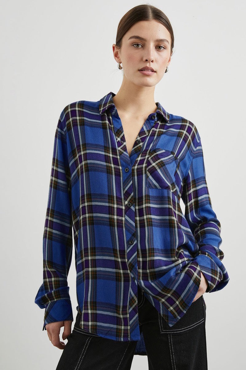 Rails - Hunter Shirt in Saphire Indigo