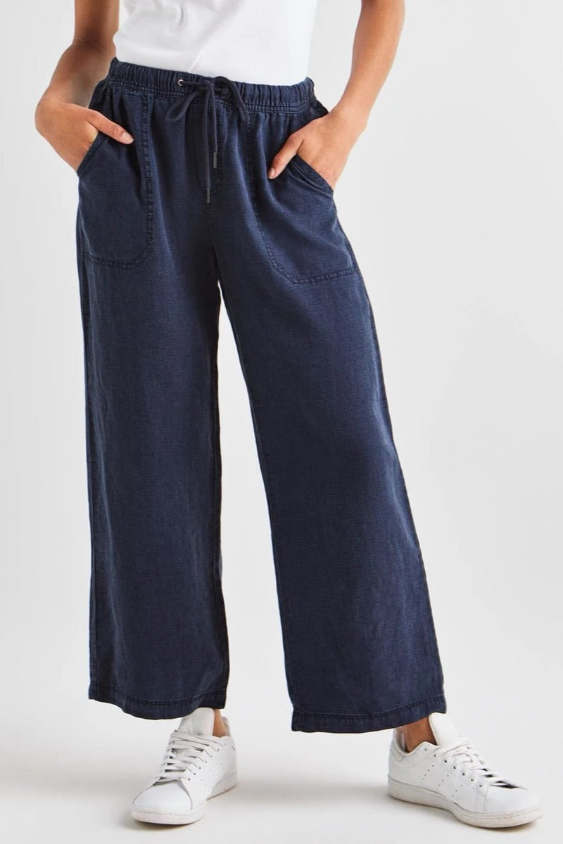 Spendid - Angie Crop Wide Leg Pants