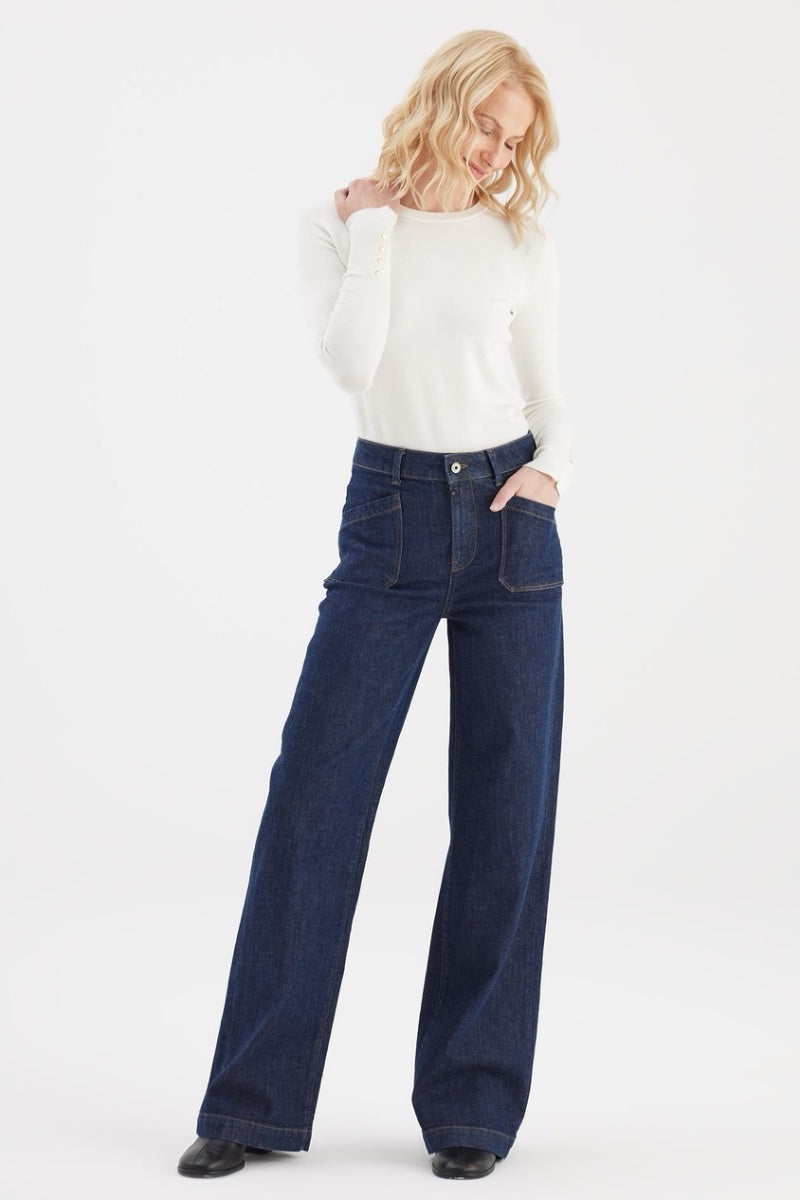 COJ - Jean Mira en denim foncé