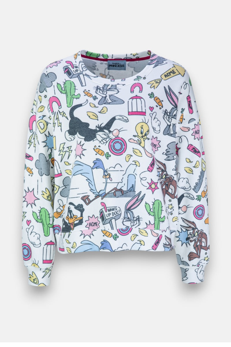 Princess Goes Hollywood - Snoopy Graphic Style Sweatshirt