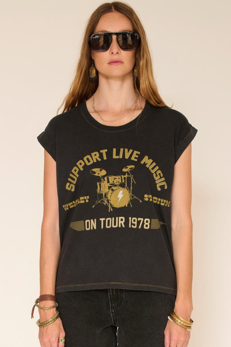 MKT - Tamuse Tee Shirt in Black