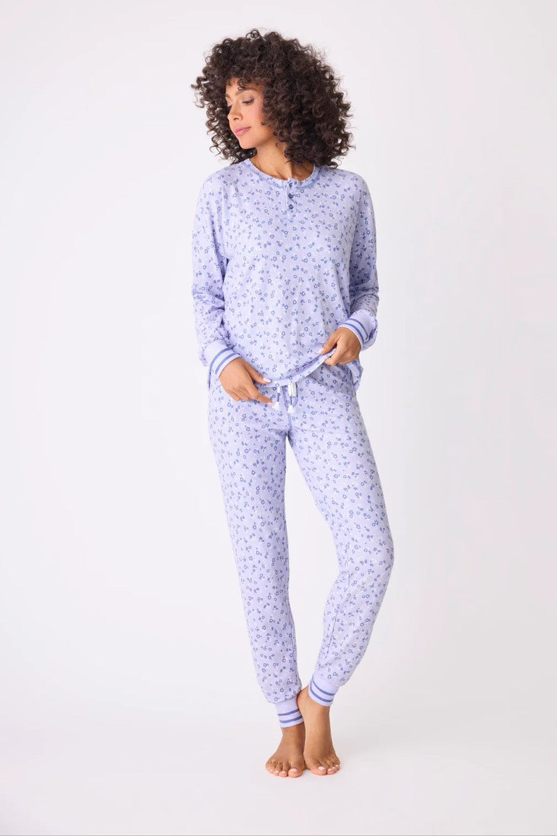 PJ Salvage -  Peace & Love Within Set in Lilac Lace