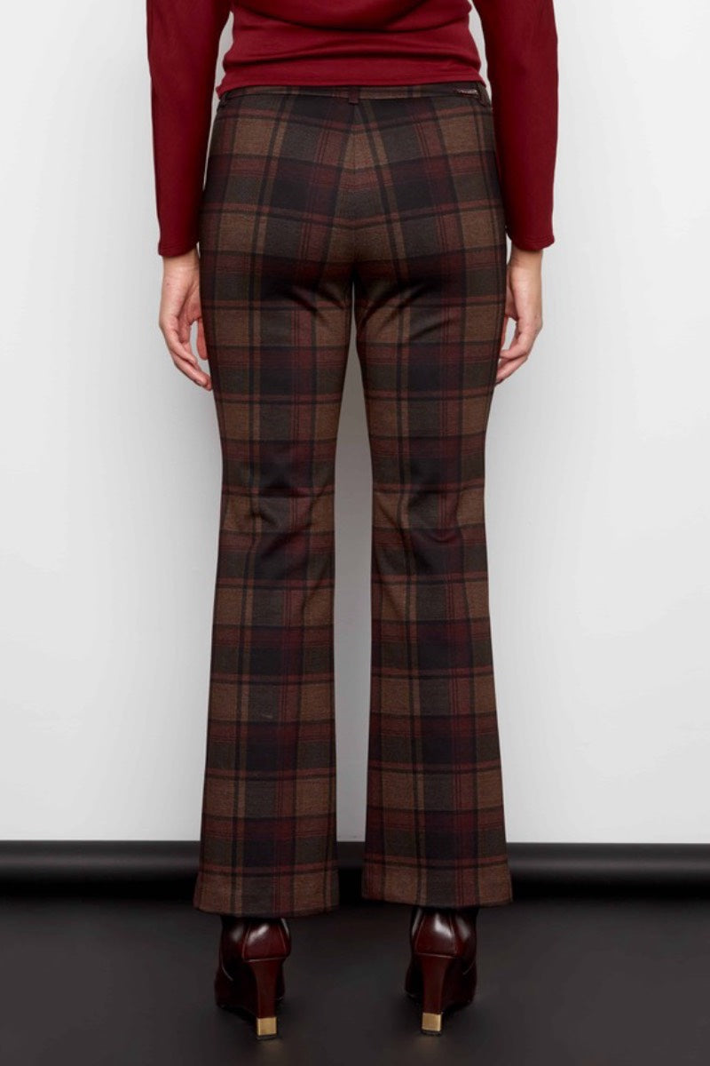 J'aime Tyler Madison - Ponte Boot Axel Pant à imprimé Bedford