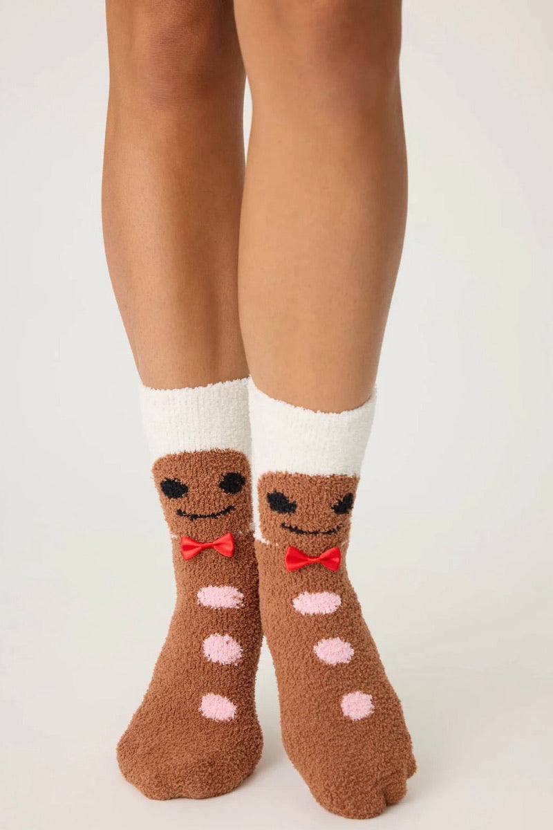 Gingerbread Socks from PJ Salvage @Heidi-Ho2 Toronto in Yorkville Village