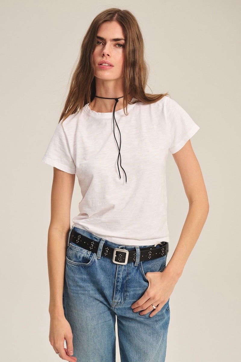 Velvet Originals - T-shirt Marika blanc