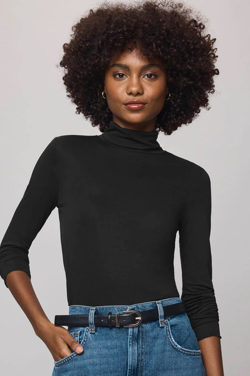 Splendid - Bamboo Turtleneck in Black