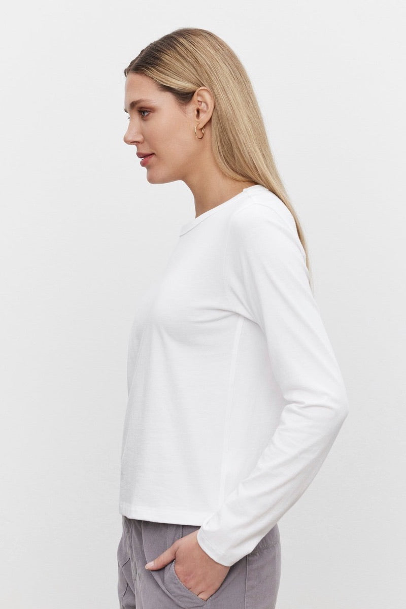 Velvet - Susanna Top in White