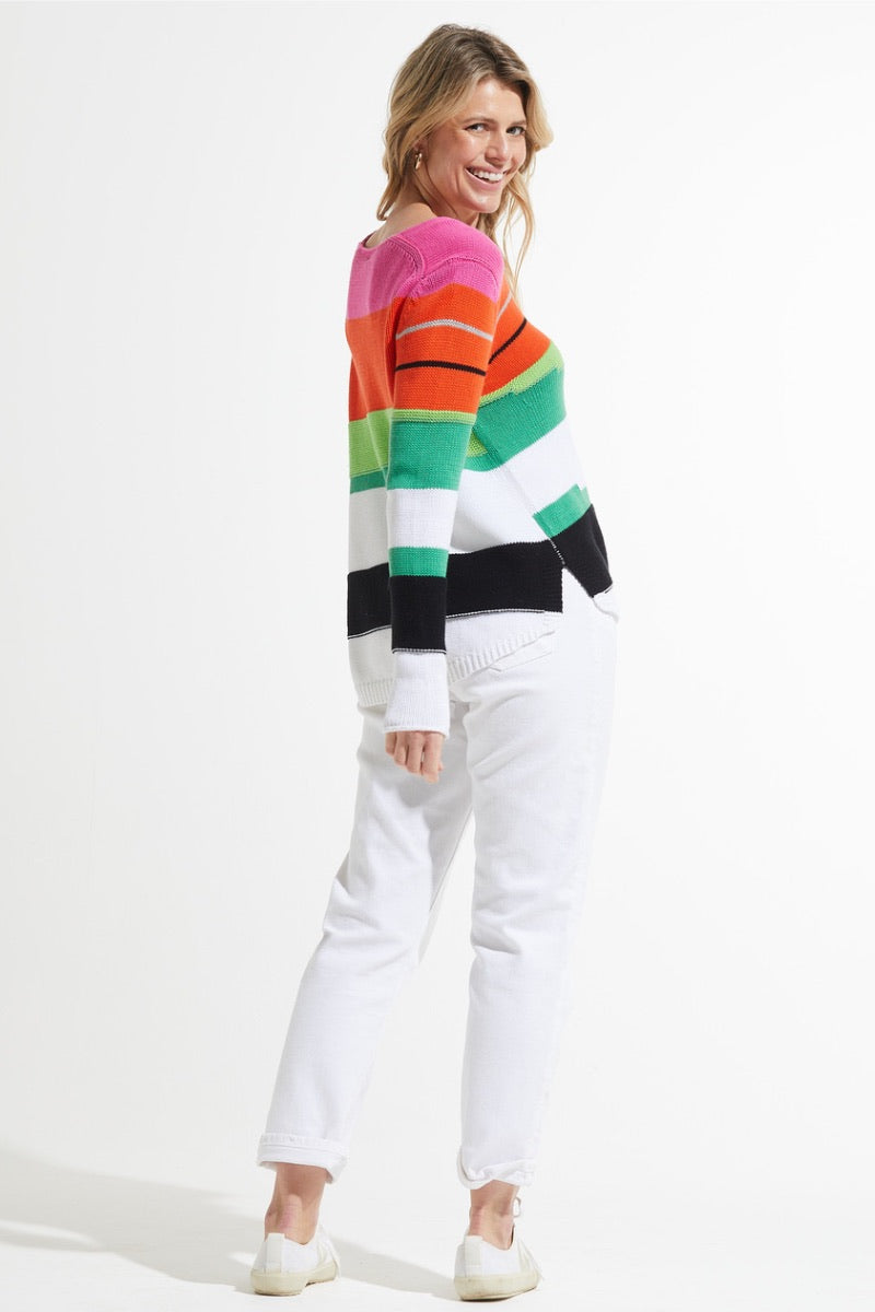 Zaket & Plover - V Nk Sweater in White