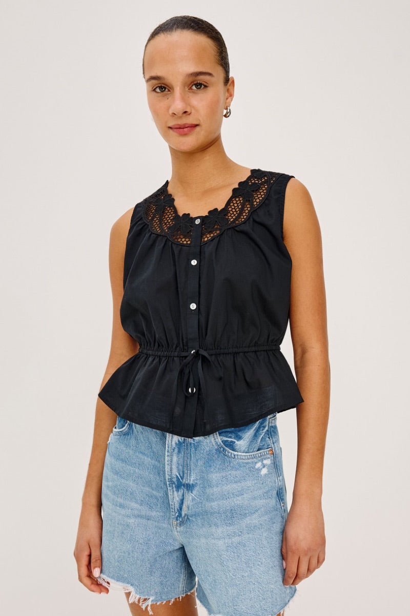 Rails - Leilani Top in Black