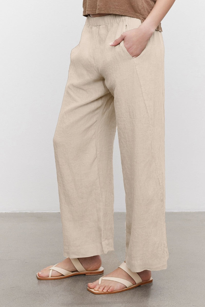 Velvet - Lola Linen Pants in Autumn