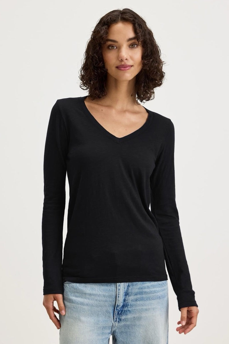 Velvet Originals- Blaire Top in Black