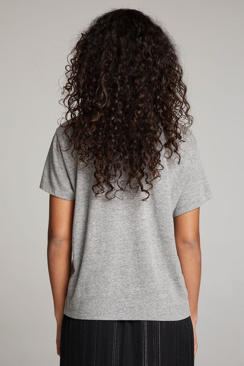 Chaser - Support Local Musicians Tee in Streaky Grey