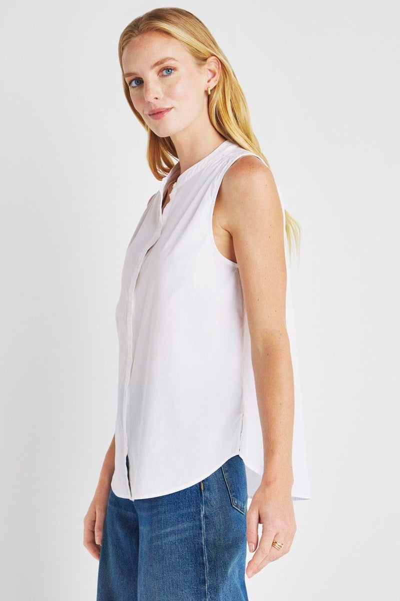 Splendid - Waren Sleeveless Shirt in White