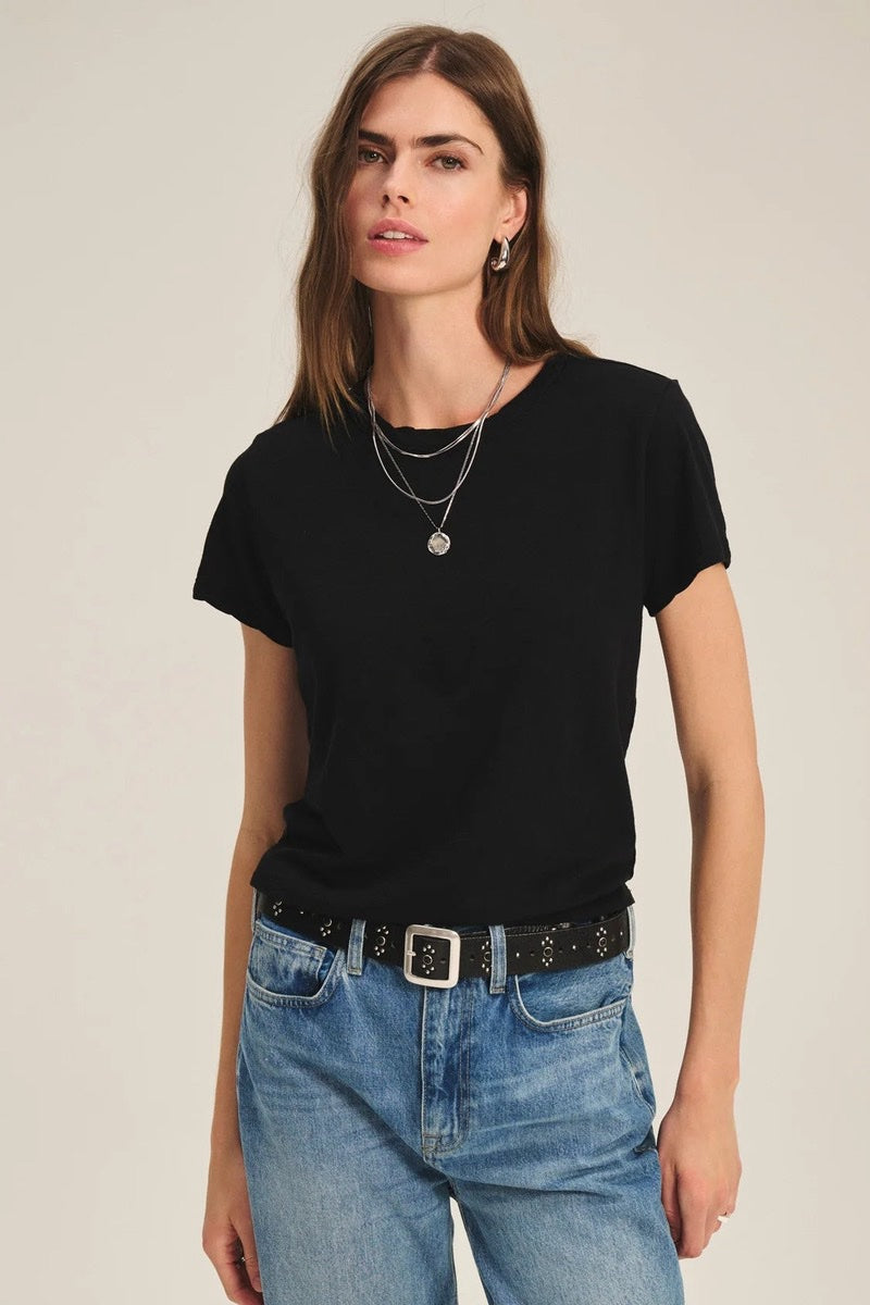 Velvet - Marika Tee in Black @Heidi-Ho2 Toronto Yorkville