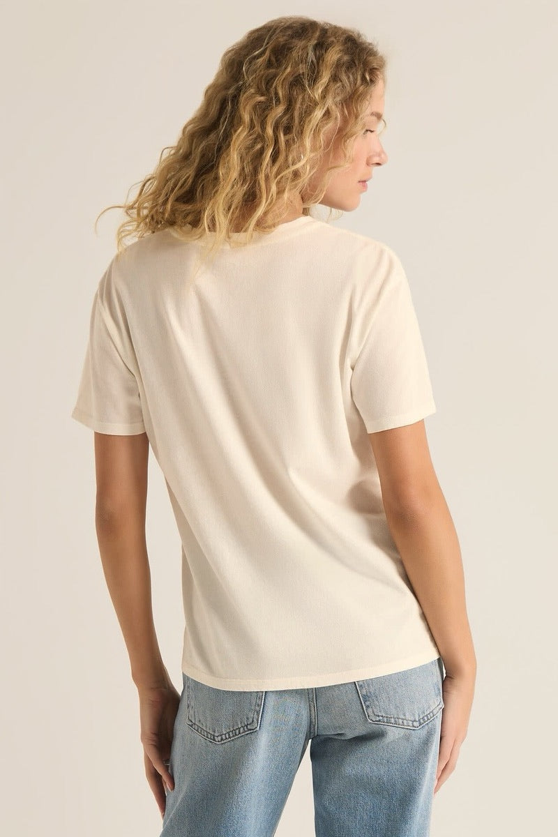 Z Supply - Champs Boyfriend Tee in Sea Salt