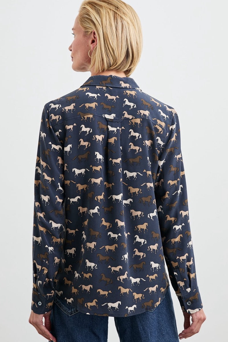 Rails - Kate Shirt in Horses