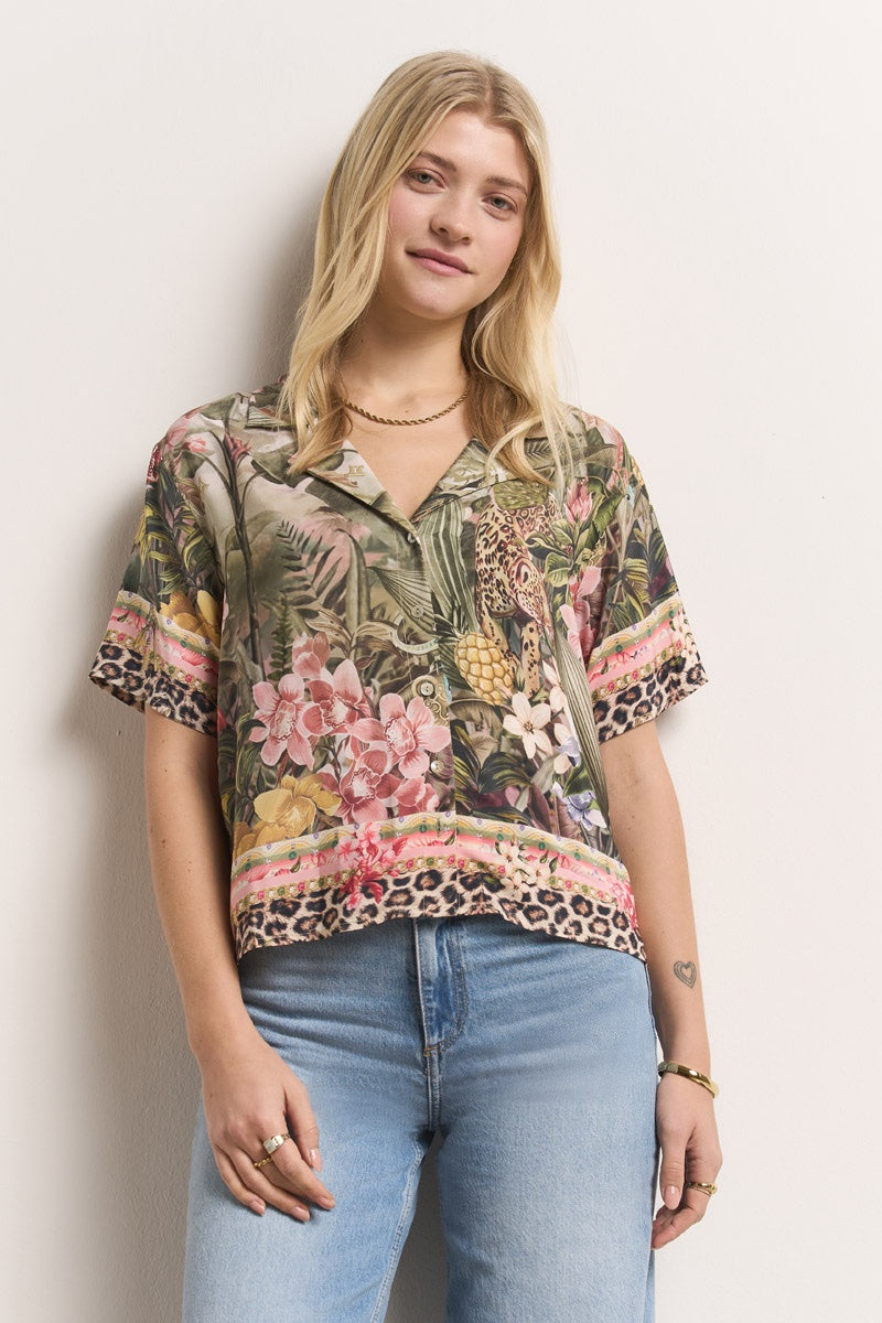 Princess Goes Hollywood - Blouse Jungle P/É motif Safari Leo