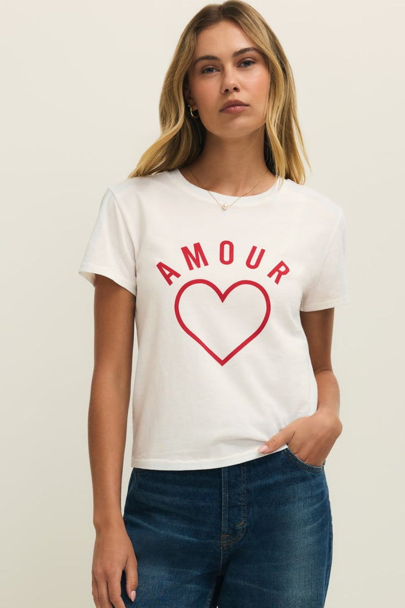Z Supply - Amour Tourist Tee in Sea Salt