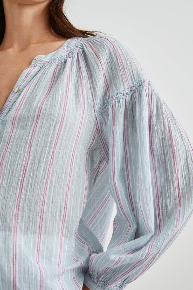 Rails - Kenlie Shirt in Placid Stripe