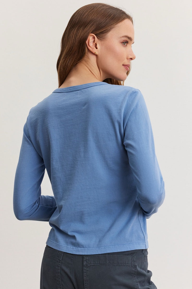 Velvet - Susanna Tee in Atlas