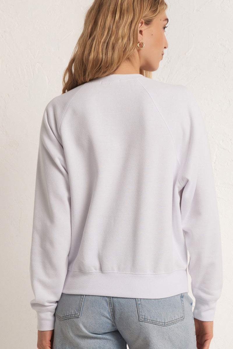 Z Supply - California Vintage Sweatshirt in White