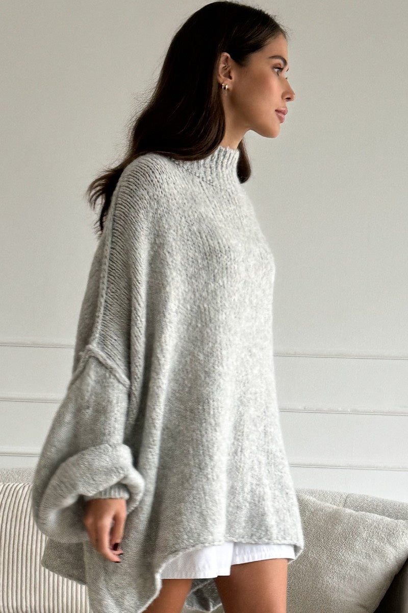 Charli -Layla Sweater in Grey