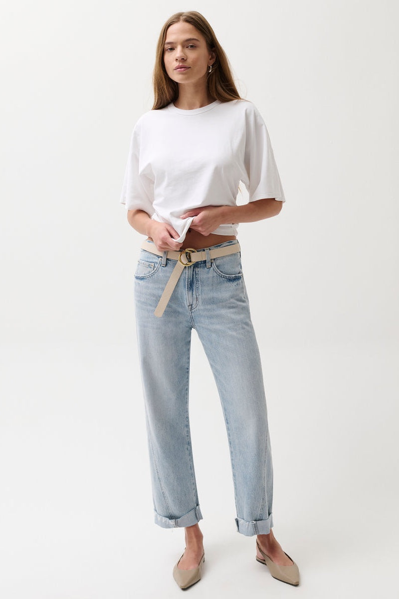Pistola -  Kacey Mid Rise Cuffs Boyfriend Jeans in Berkeley @Heidi-Ho2 Yorkville