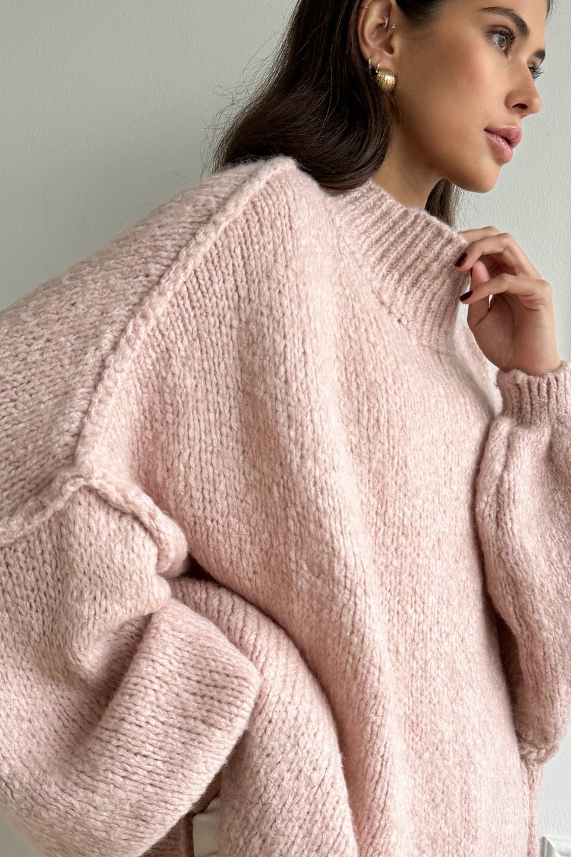 Charli - Layla Sweater in Rose