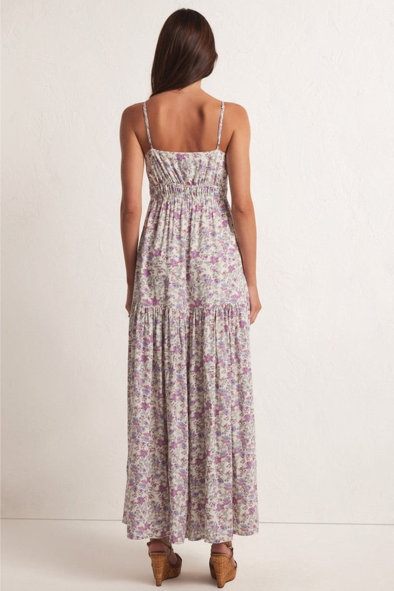 Z-Supply - Libson Floral Maxi Dress in Sandstone